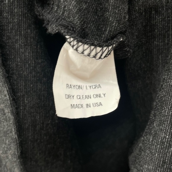 Amanda Uprichard Gray and Black Bodycon Mini Dress - Picture 7 of 7